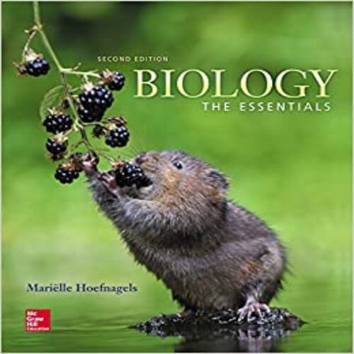 Test Bank for Biology The Essentials 2nd Edition by Marielle Hoefnagels ISBN 0078024250 9780078024252