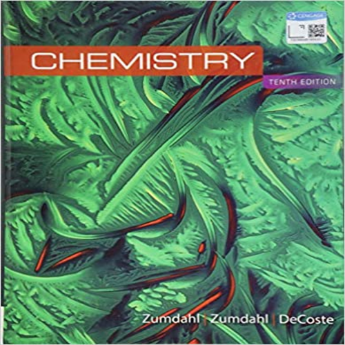 Test Bank for Chemistry 10th Edition by Zumdahl ISBN 1305957407 9781305957404