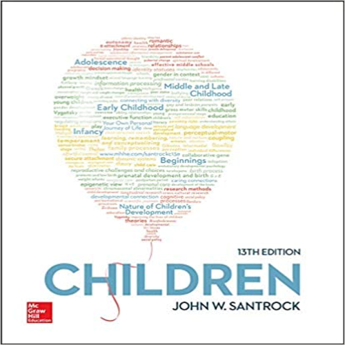 Test Bank for Children 13th Edition by Santrock ISBN 0077861833 9780077861834