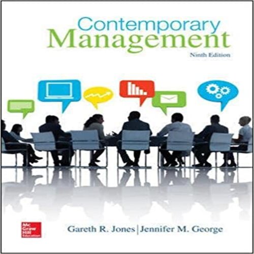 Test Bank for Contemporary Management 9th Edition Jones ISBN 0077718372 9780077718374