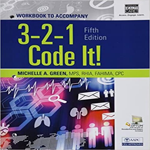 Solution Manual for 3 2 1 Code It 5th Edition Green 128586722X 9781285867229