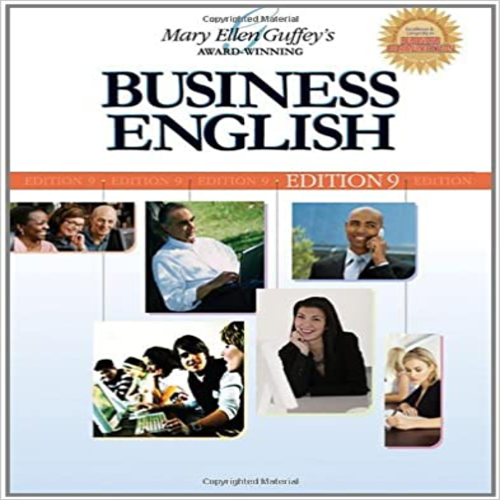 Solution Manual for Business English 9th Edition by Guffey ISBN 032436606X 9780324366068