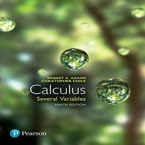 Solution Manual for Calculus Several Variables Canadian 9th Edition by Adams ISBN 013457978X 9780134579788