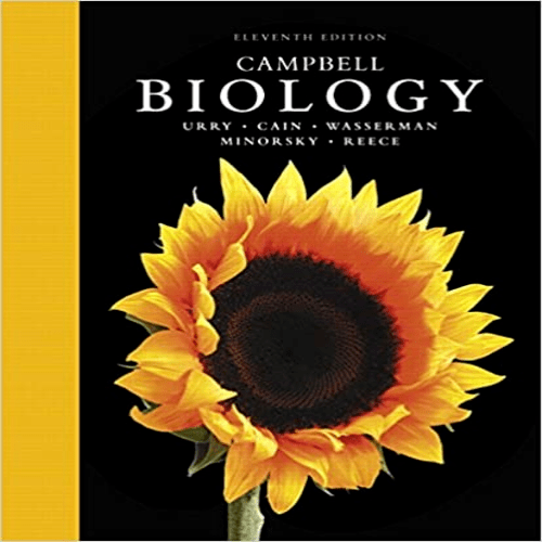 Solution Manual for Campbell Biology 11th Edition by Urry Cain Wasserman Minorsky and Reece ISBN 0134093410 9780134093413