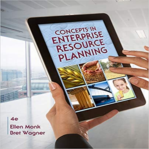 Solution Manual for Concepts in Enterprise Resource Planning 4th Edition by Monk Wagner ISBN 1111820392 9781111820398