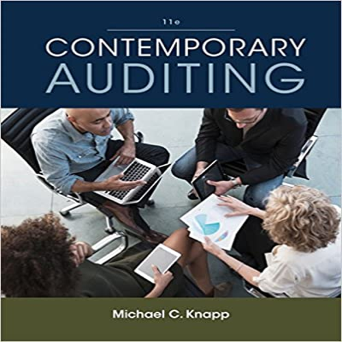 Solution Manual for Contemporary Auditing 11th Edition Knapp ISBN 9781305970816