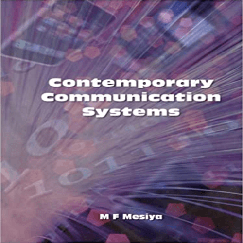 Solution Manual for Contemporary Communication Systems 1st Edition by Mesiya ISBN 0073380369 9780073380360