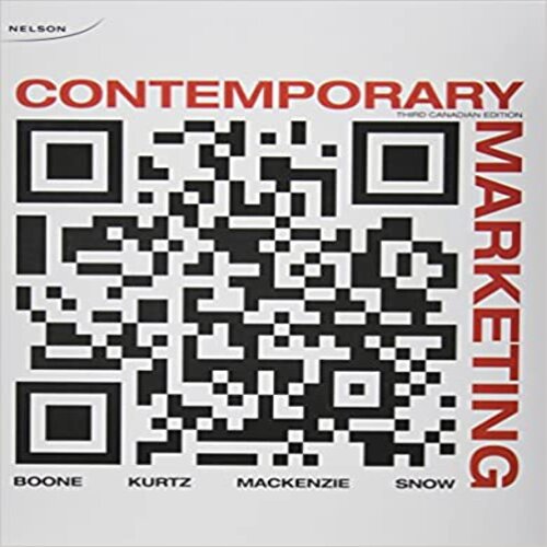 Solution Manual for Contemporary Marketing 3rd Edition by Boone ISBN 0176648828 9780176648824