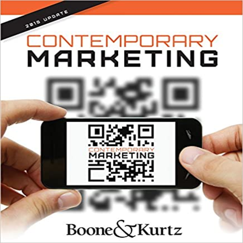 Solution Manual for Contemporary Marketing Update 2015 16th Edition Boone Kurtz ISBN 1305081846 9781285561219