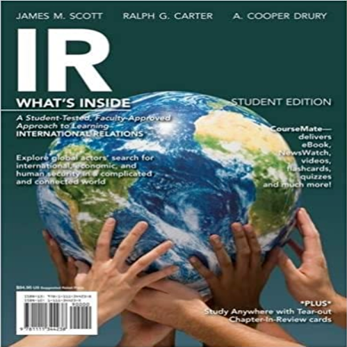 Solution Manual for IR 2014 Edition 1st Edition Scott 111134423X 9781111344238
