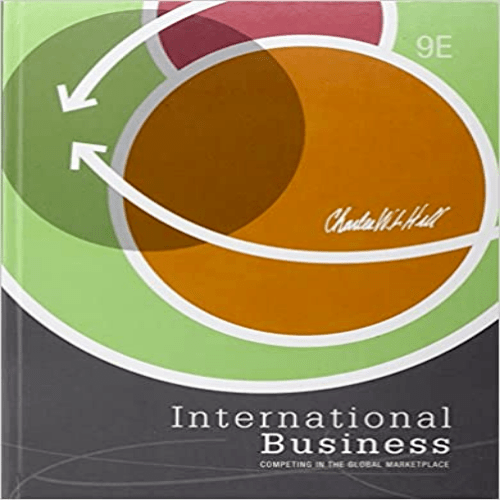 Solution Manual for International Business Competing in the Global Marketplace 9th Edition Hill 0078029244 9780078029240