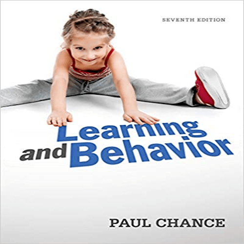 Solution Manual for Learning and Behavior 7th Edition Chance 1111832773 9781111832773