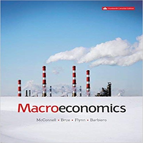 Solution Manual for Macroeconomics Canadian 14th Edition Mcconnell 1259089118 9781259089114