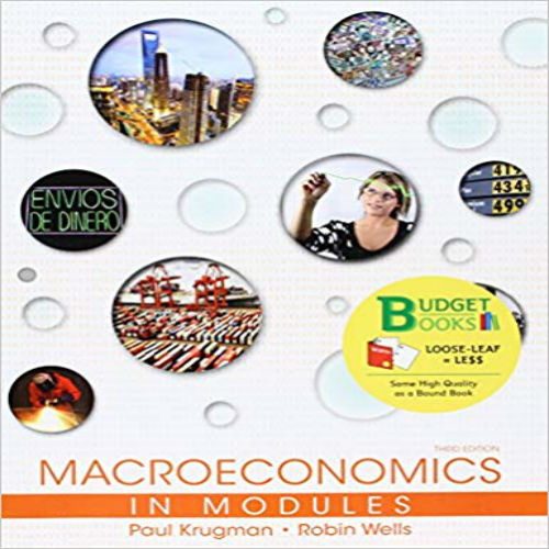 Solution Manual for Macroeconomics in Modules 3rd Edition Krugman Wells 1464143412 9781464143410