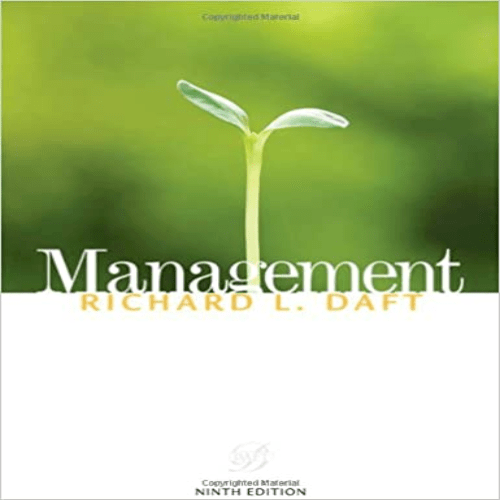 Solution Manual for Management 9th Edition Daft 0324595840 9780324595840