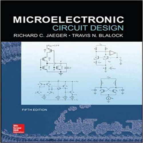Solution Manual for Microelectronic Circuit Design 5th Edition Jaeger Blalock 0073529605 9780073529608