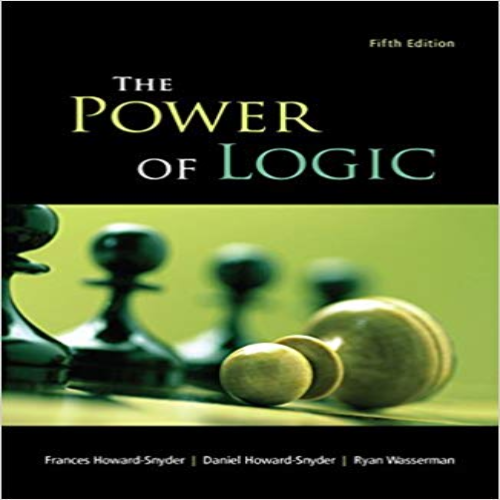 Solution Manual for Power of Logic 5th Edition Howard Snyder Wasserman 0078038197 9780078038198
