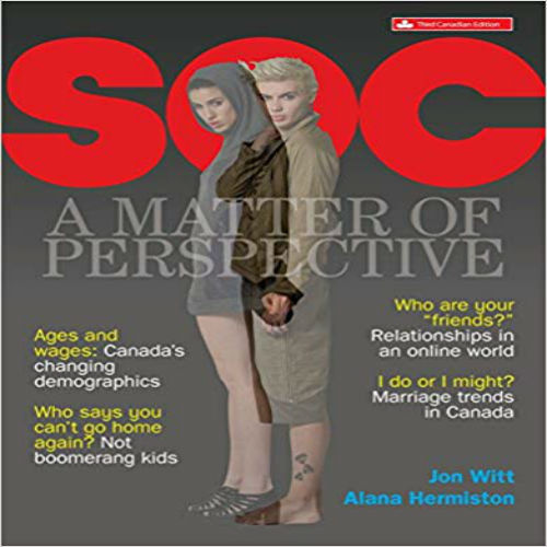  Solution Manual for SOC Canadian 3rd Edition Witt Hermiston 1259088502  9781259088506