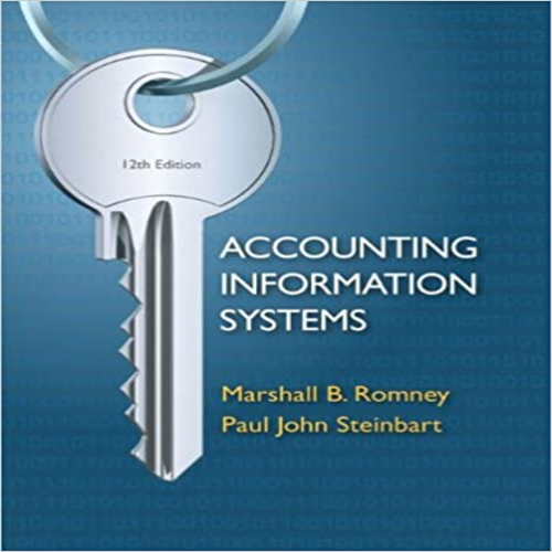 Test Bank for Accounting Information Systems 12E Romney and Steinbart 0132552620 9780132552622