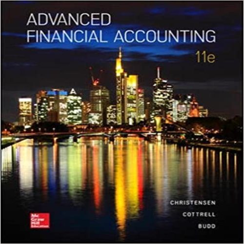 Test Bank for Advanced Financial Accounting 11th Edition Christensen Cottrell Budd 0078025877 9780078025877