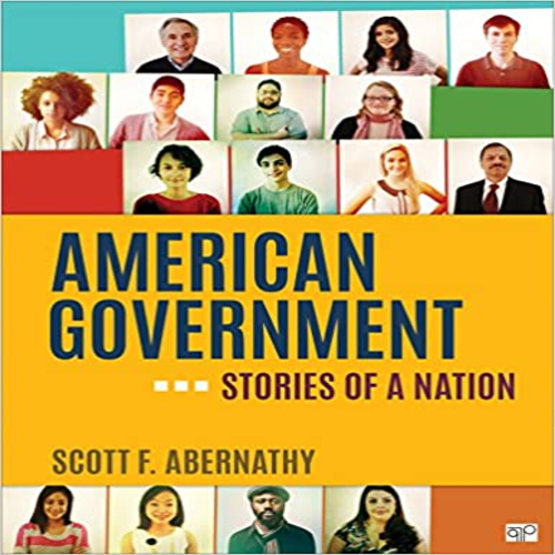 Test Bank for American Government Stories of a Nation 2nd Edition Abernathy 1544327552 9781544327556 