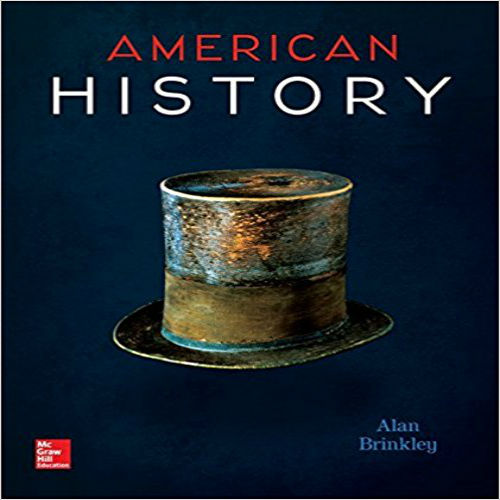 Test Bank for American History Connecting with the Past 15th Edition Brinkley 0073513296 9780073513294