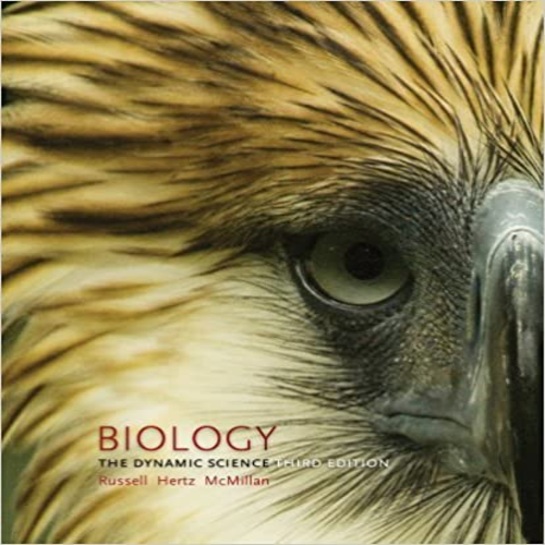 Test Bank for Biology The Dynamic Science 3rd Edition by Russell Hertz and Millan ISBN 1133587550 9781133587552
