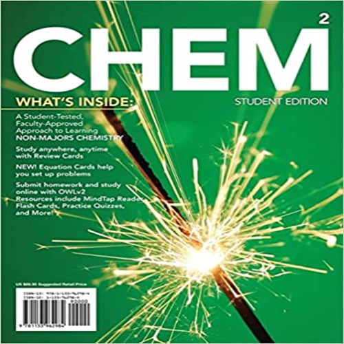 Test Bank for CHEM 2 Chemistry in Your World 2nd Edition by Hogg ISBN 113396298X 9781133962984