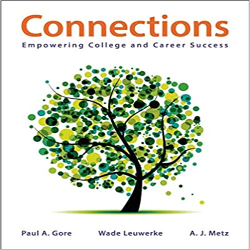 Test Bank for Connections Empowering College and Career Success 1st Edition by Gore Leuwerke Metz ISBN 1457628406 9781457628405