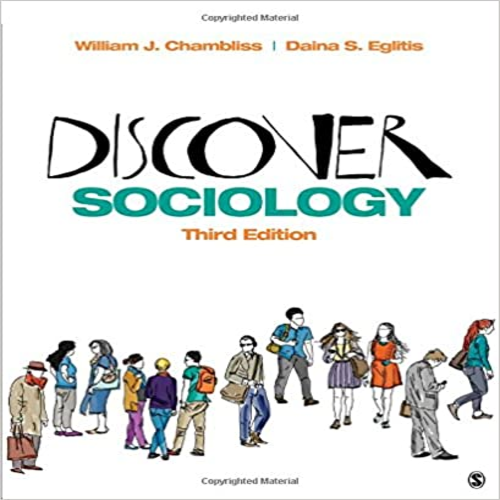 Test Bank for Discover Sociology 3rd Edition by Chambliss Eglitis ISBN 9781506347387