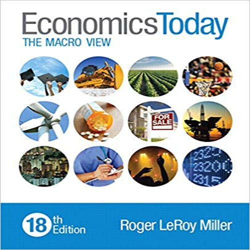 Test Bank for Economics Today The Macro View 18th Edition by Miller ISBN 0133884872 9780133884876