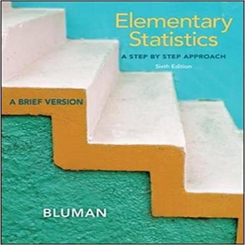 Test Bank for Elementary Statistics A Brief 6th Edition by Bluman ISBN 0073386111 9780073386119