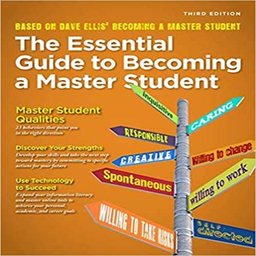 Test Bank for Essential Guide to Becoming a Master Student 3rd Edition by Ellis ISBN 1285080998 9781285080994
