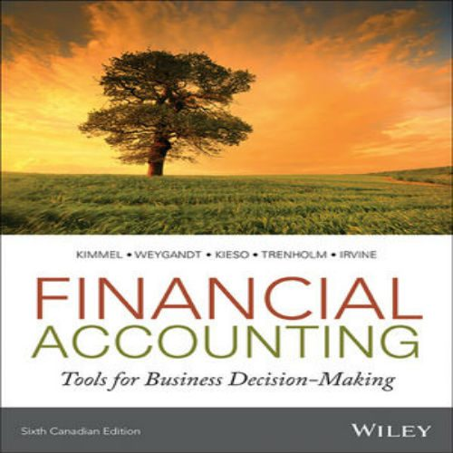 Test Bank for Financial Accounting 6th Edition by Kimmel Weygandt Kieso Trenholm Irvine ISBN 1118644948 9781118644942