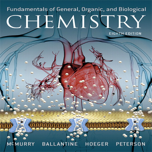 Test Bank for Fundamentals of General Organic and Biological Chemistry 8th Edition by McMurry Ballantine Hoeger Peterson ISBN 0134015185 9780134015187