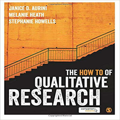 Test Bank for How To of Qualitative Research 1st Edition Aurini Heath and Howells 1446267091 9781446267097