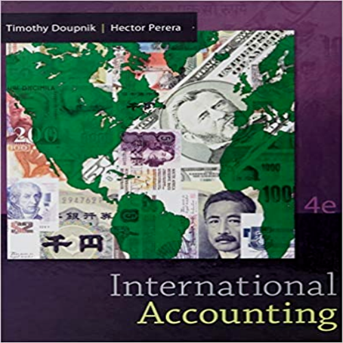 Test Bank for International Accounting 4th Edition Doupnik Perera 0077862201 9780077862206