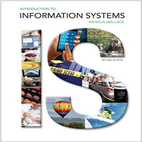 Test Bank for Introduction to Information Systems 2nd Edition Patricia Wallace 0133571750 9780133571752