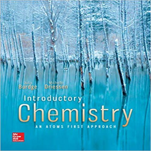 Test Bank for Introductory Chemistry An Atoms First Approach 1st Edition Burdge Driessen 0073402702 9780073402703