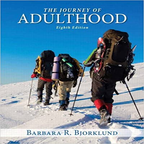 Test Bank for Journey of Adulthood 8th Edition Bjorklund 0205970753 9780205970759