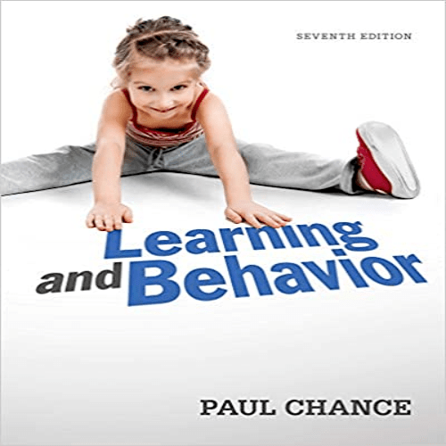 Test Bank for Learning and Behavior 7th Edition Chance 1111832773 9781111832773