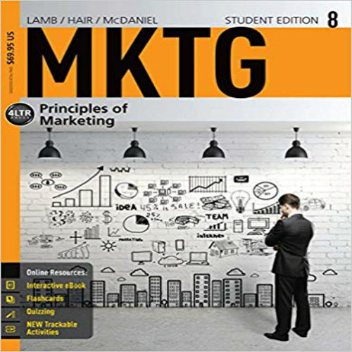 Test Bank for MKTG 8 8th Edition Lamb Hair McDaniel 1285432622 9781285432625