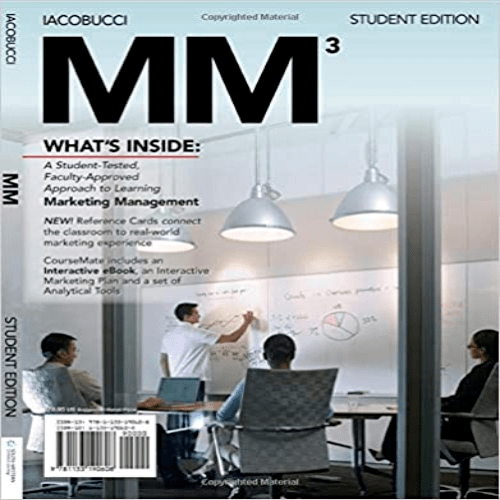 Test Bank for MM 3rd Edition Iacobucci 113319060X 9781133190608