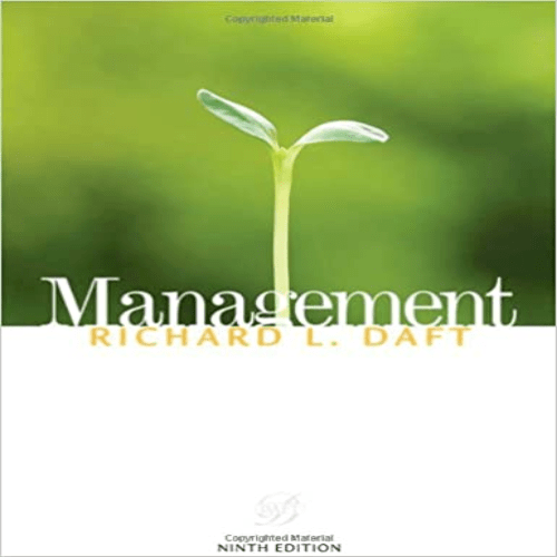 Test Bank for Management 9th Edition Daft 0324595840 9780324595840