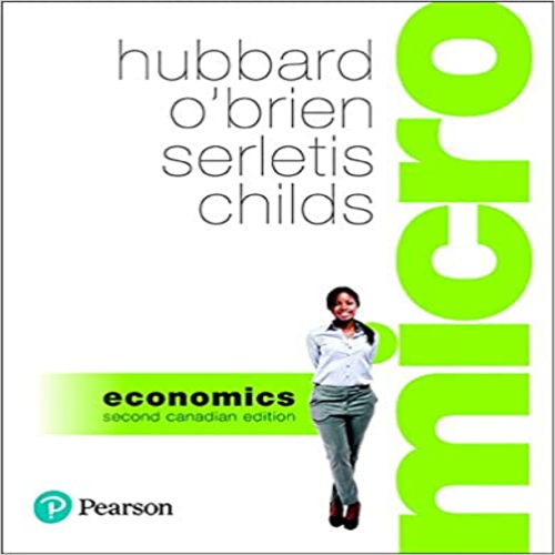 Test Bank for Microeconomics Canadian 2nd Edition Serletis Hubbard Brien Childs 0134431278 9780134431277