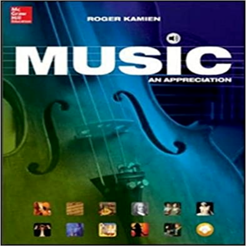 Test Bank for Music An Appreciation Brief 8th Edition Kamien 1308170092 9780077837310