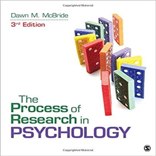 Test Bank for Process of Research in Psychology 3rd Edition McBride 1483347605 9781483347608