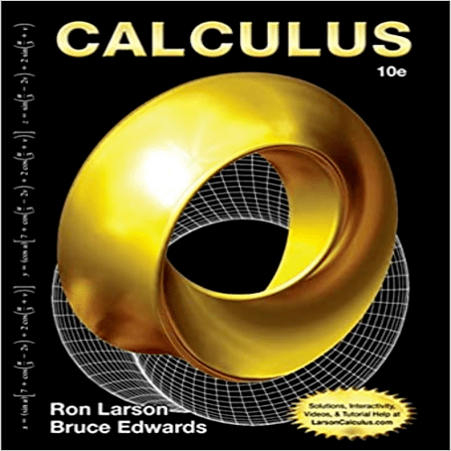 Test bank for Calculus 10th Edition by Larson Edwards ISBN 1285057090 9781285057095