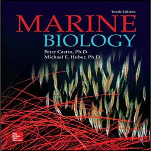 Test bank for Marine Biology 10th Edition Castro Huber 0078023068 9780078023064